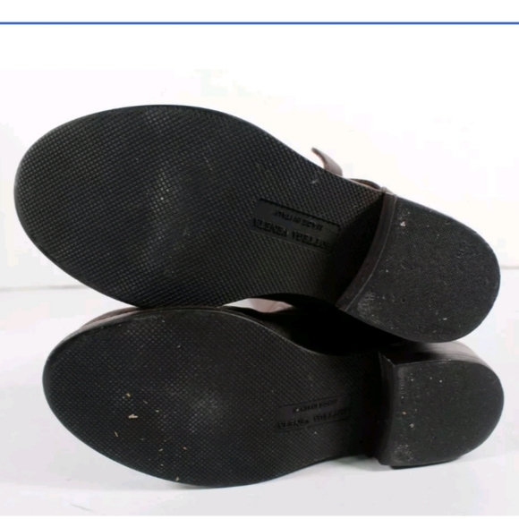 Bottega Veneta Brown Leather  Round Toe Zip - Picture 6 of 9